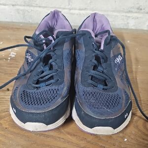 Ryka Women's Navy and Purple Athletic Shoes (T1.4)